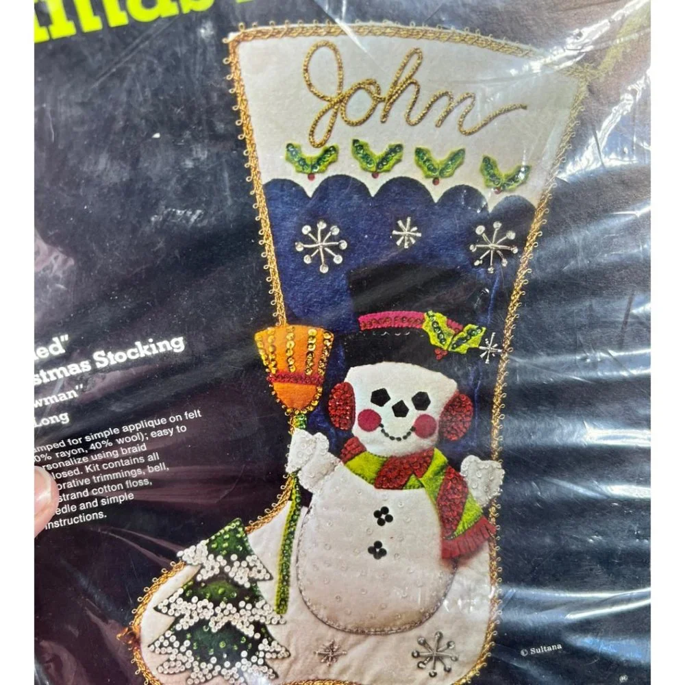 NWT Sultana Christmas Stocking Needlecraft‎